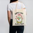 Oops I Got Another Book Cute Goose Librarian Reading Teacher Canvas Tote Bag