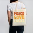 Peace Love Books Men Women Canvas Tote Bag