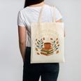 Plants Books And Coffee Nature Leaves Reading Book Lover Premium Tri-Blend Canvas Tote Bag Plants Books And Coffee Nature Leaves Reading Book Lover Premium Tri-Blend Canvas Tote Bag
