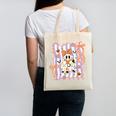 Preppy Coquette Bow Ghost Reading Books Halloween Book Canvas Tote Bag Preppy Coquette Bow Ghost Reading Books Halloween Book Canvas Tote Bag