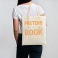 Pretend I'm A Book Character Canvas Tote Bag Pretend I'm A Book Character Canvas Tote Bag