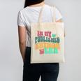 In My Published Author Era Cute Book Lover Writer Retro Tee Canvas Tote Bag