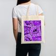 Purple Comic Book Purple Color Graphic Canvas Tote Bag Purple Comic Book Purple Color Graphic Canvas Tote Bag