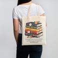 There Is No Such Thing As Too Many Books Reading Canvas Tote Bag