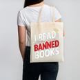 I Read Banned Books Defiant And Bold Canvas Tote Bag
