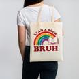 Read A Book Bruh Rainbow Vintage Reading Library Student Canvas Tote Bag Read A Book Bruh Rainbow Vintage Reading Library Student Canvas Tote Bag