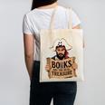 Read Book Reader Library Reading Librarian Pirate Bookworm Canvas Tote Bag
