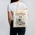 Read Books Be Kind Stay Weird Skeleton Reading Book Lover Canvas Tote Bag