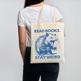 Read Books Stay Weird Canvas Tote Bag