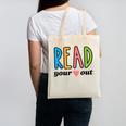 Read Your Heart Read Reading Librarian Book Across America Canvas Tote Bag