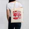 Read Your Heart Out Valentine's Day Retro Teacher Bookish Canvas Tote Bag