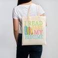 I Read Past My Bedtime Book Quote Humor Canvas Tote Bag