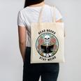 Reader Skeleton Read Books Be Kind Stay Weird Canvas Tote Bag