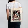 The Reader Tarot Card Shirt Bird Book Lover Bookworm Canvas Tote Bag