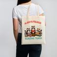 Reading Book Lover Racoon Always Freakin Busy Reading Trash Canvas Tote Bag