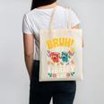 Reading Book Lover School Librarian Bruh It's Library Day Canvas Tote Bag