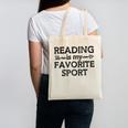 Reading Is My Favorite Sport Bookish Book-Club Bookworm Canvas Tote Bag Reading Is My Favorite Sport Bookish Book-Club Bookworm Canvas Tote Bag