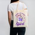 Reading Is My Favorite Sport Saying Quote Book Lovers Canvas Tote Bag