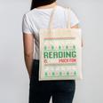 Reading Is Snow Much Fun Winter Bookworm Reading Book Lovers Canvas Tote Bag Reading Is Snow Much Fun Winter Bookworm Reading Book Lovers Canvas Tote Bag