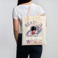 Reading Is Out Of This World Space Book Lover Canvas Tote Bag