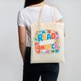 Reads Across Tee America Books Reader Reading Teacher Canvas Tote Bag