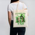 Retro Book Lucky Reading Teacher St Patrick's Day -Adults Small Cotton Blend Polyester Blend Short Sleeve Canvas Tote Bag Retro Book Lucky Reading Teacher St Patrick's Day -Adults Small Cotton Blend Polyester Blend Short Sleeve Canvas Tote Bag