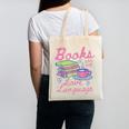 Retro Books Are My Love Language Valentine Book Lovers Canvas Tote Bag Retro Books Are My Love Language Valentine Book Lovers Canvas Tote Bag