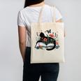 Retro Cute Cat Floral Book Librarian Vintage Floral Cat Book Canvas Tote Bag Retro Cute Cat Floral Book Librarian Vintage Floral Cat Book Canvas Tote Bag