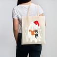 Retro Ghost Reading Book With Cat Bookish Club Christmas Men Women Kids Canvas Tote Bag