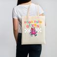 Retro Library Book Fair Queen School Reading Girls Women's Canvas Tote Bag