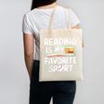 Retro Reading Is My Favorite Sport Baseball World Book Day Canvas Tote Bag Retro Reading Is My Favorite Sport Baseball World Book Day Canvas Tote Bag