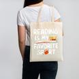 Retro Reading Is My Favorite Sport Football World Book Day Canvas Tote Bag Retro Reading Is My Favorite Sport Football World Book Day Canvas Tote Bag