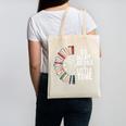 Retro So Many Books Little Time Book Clock Reading Canvas Tote Bag Retro So Many Books Little Time Book Clock Reading Canvas Tote Bag