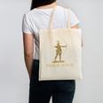 Robin Hood The Archer Book Cover Illustration In Gold Canvas Tote Bag Robin Hood The Archer Book Cover Illustration In Gold Canvas Tote Bag