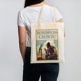 Robinson Crusoe Book Cover 1920 Canvas Tote Bag Robinson Crusoe Book Cover 1920 Canvas Tote Bag