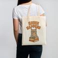 SHHH Happens Librarian Cat Books Library Canvas Tote Bag SHHH Happens Librarian Cat Books Library Canvas Tote Bag