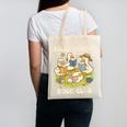 Silly-Goose Book Club Goose And Book Lovers Canvas Tote Bag