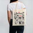 Skelanimals I Bite Vintage Retro Dead Pet Textbook Collage Canvas Tote Bag Skelanimals I Bite Vintage Retro Dead Pet Textbook Collage Canvas Tote Bag