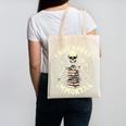 Skeleton I Buy Books Like I'm Immortal Halloween Canvas Tote Bag Skeleton I Buy Books Like I'm Immortal Halloween Canvas Tote Bag