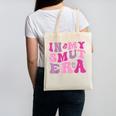 In My Smut Era Groovy Smut Book Reading Spicy Book Romance Canvas Tote Bag