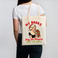 Smut Reader Christmas My Books May Be Naughty But I'm Nice Canvas Tote Bag