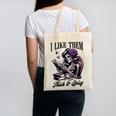Smut Reader Spicy Book Romance I Like Them Thick & Spicy Canvas Tote Bag
