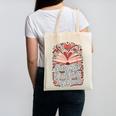 Sorry This Is a Date With My Book Valentine Canvas Tote Bag
