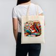 Squirrel Reading a Book Lover Bookworm Canvas Tote Bag Squirrel Reading a Book Lover Bookworm Canvas Tote Bag