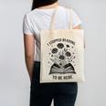 I Stopped Reading To Be Here Introvert Book Lover Bookworm Canvas Tote Bag