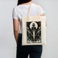 Tarot Cards Guide Book Esoteric Mysticism Clothing Tarot Card Justice Canvas Tote Bag