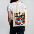 Teacher Librarian Kawaii Penguin Book Lover Penguin Canvas Tote Bag