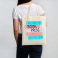 Threadless Grey Sky Chai Trans Book Pride Graphic Canvas Tote Bag
