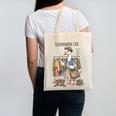 Thrifting Goose Vintage Fashion Book Lover Canvas Tote Bag
