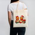 ’Tis The Season To Be Reading Book Lover Canvas Tote Bag